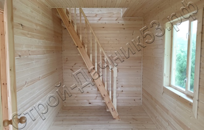 4 Каркасно-щитовой дом Д-124, 6х6м, 63 М², Владимирская область, Кольчугинский район Снт “Орджоникидзе” (9)